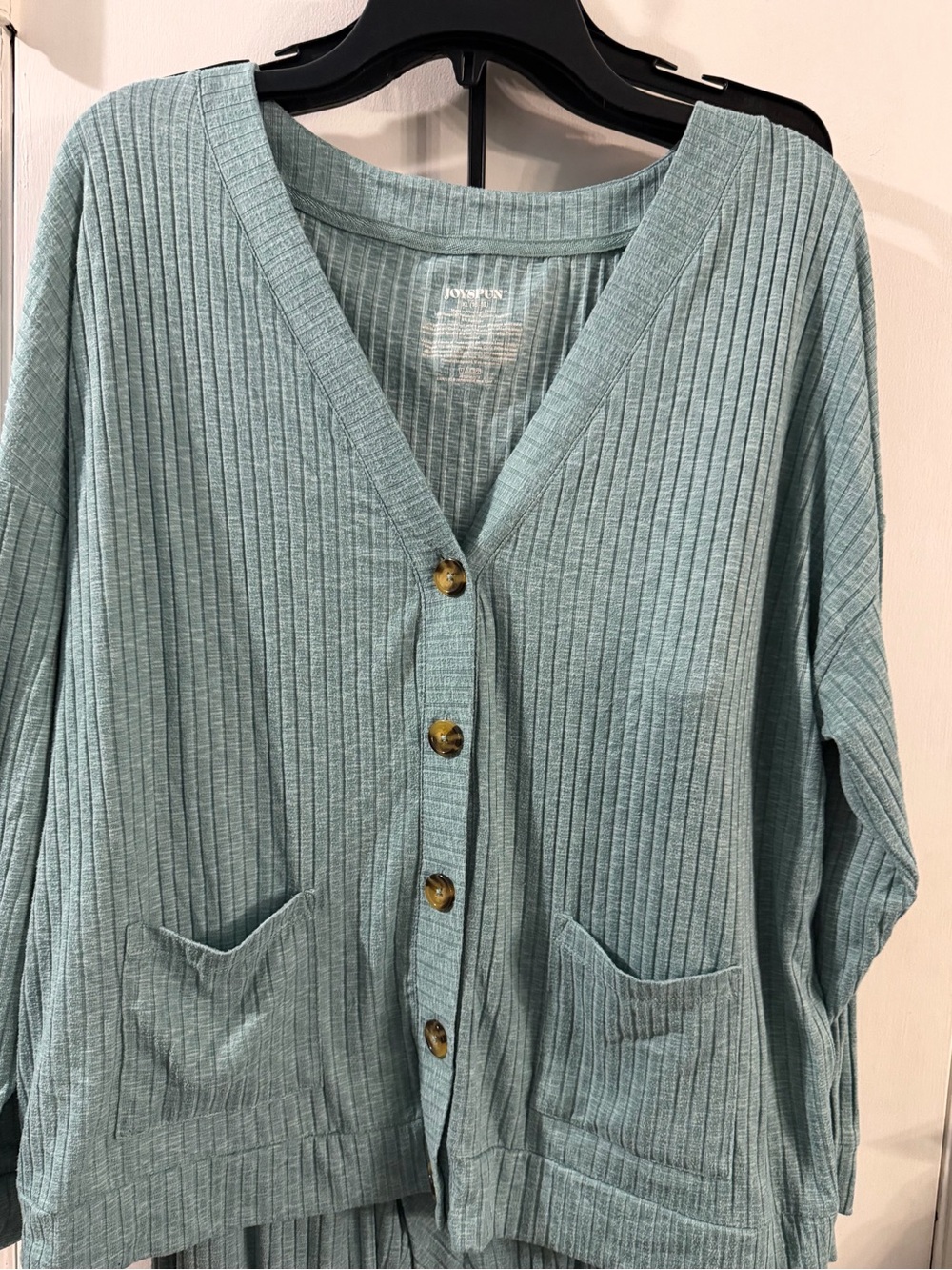 Joyspun XL Ribbed Lounge Top